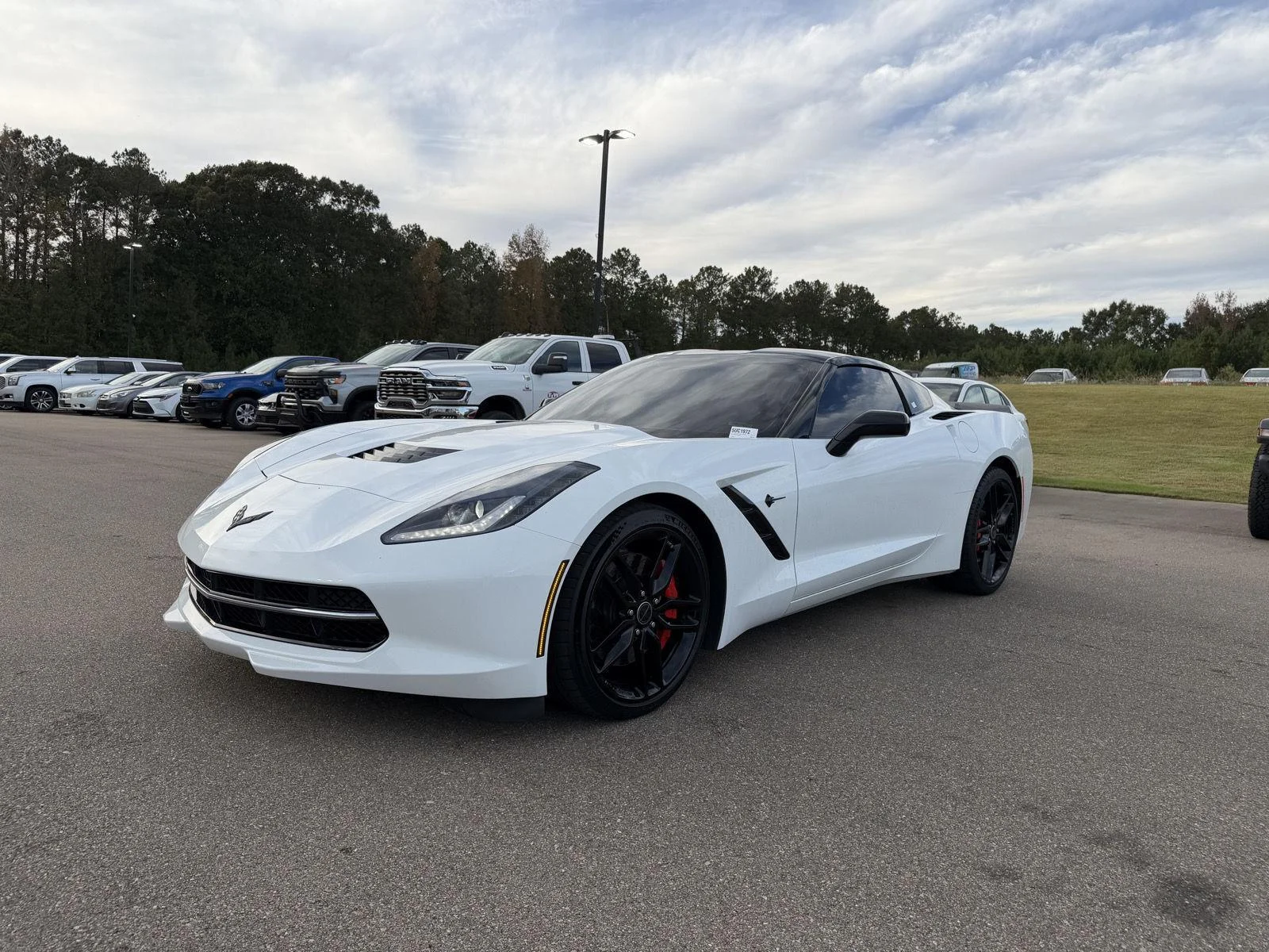 Used 2014 Arctic White Chevrolet Z51 3LT image 1