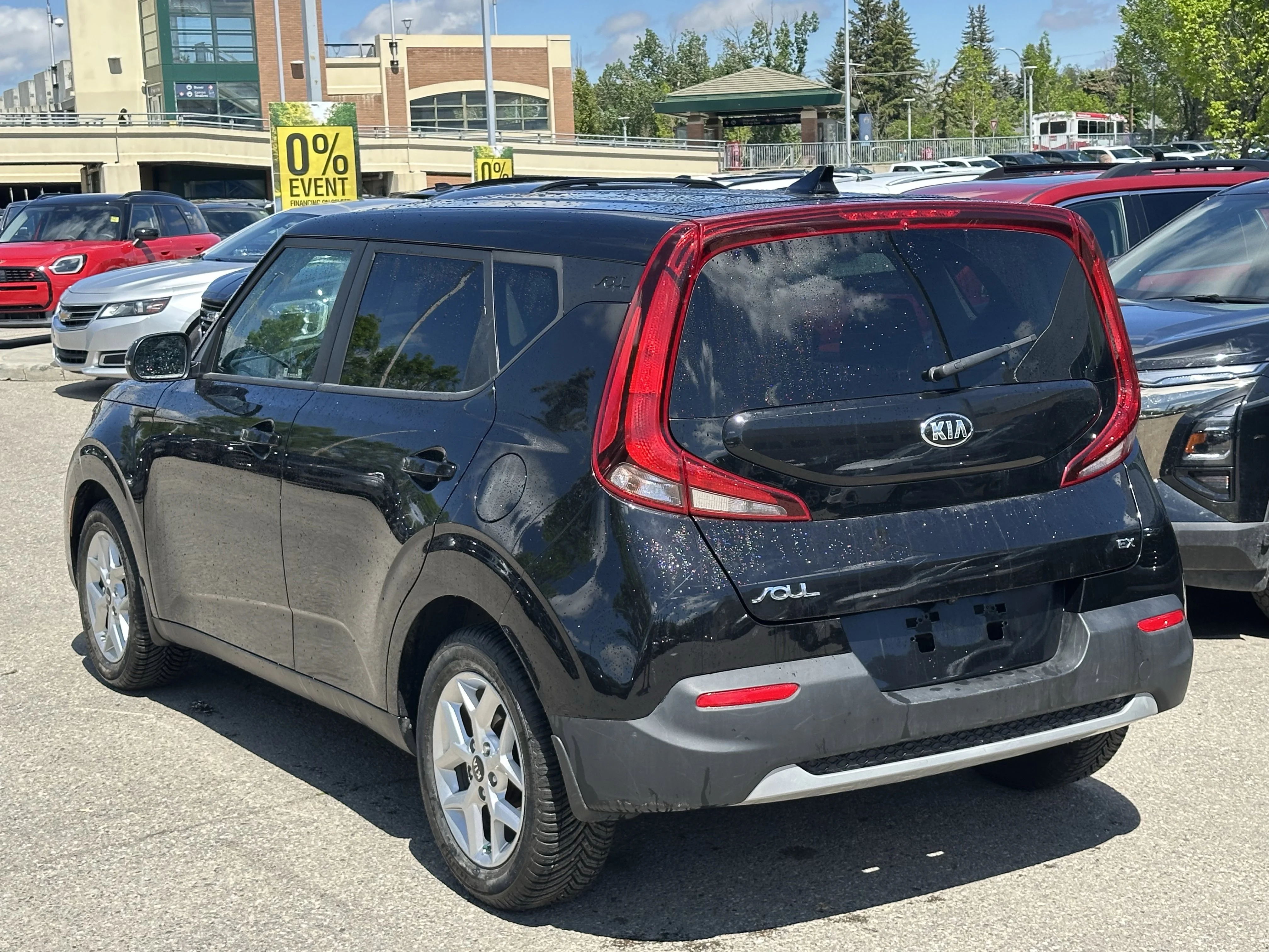 Certified Used 2021 Black Kia EX image 4