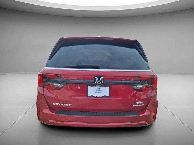 Used 2025 Radiant Red Metallic II Honda Sport-L image 4