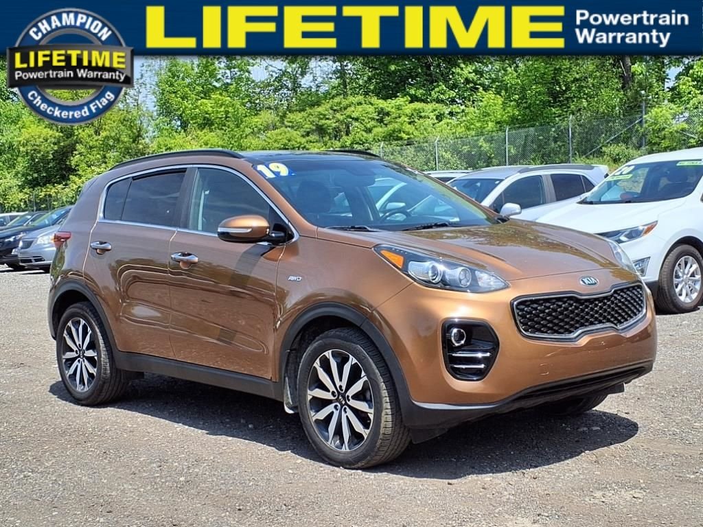 Used 2019 Brown Kia EX image 1