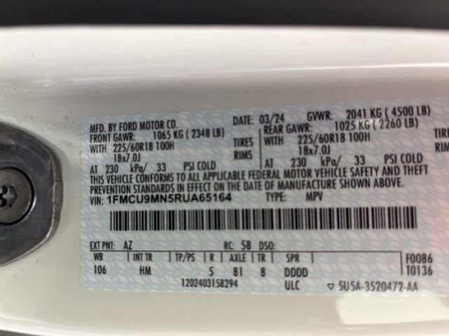 Certified Used 2024 White Ford ST-Line image 30