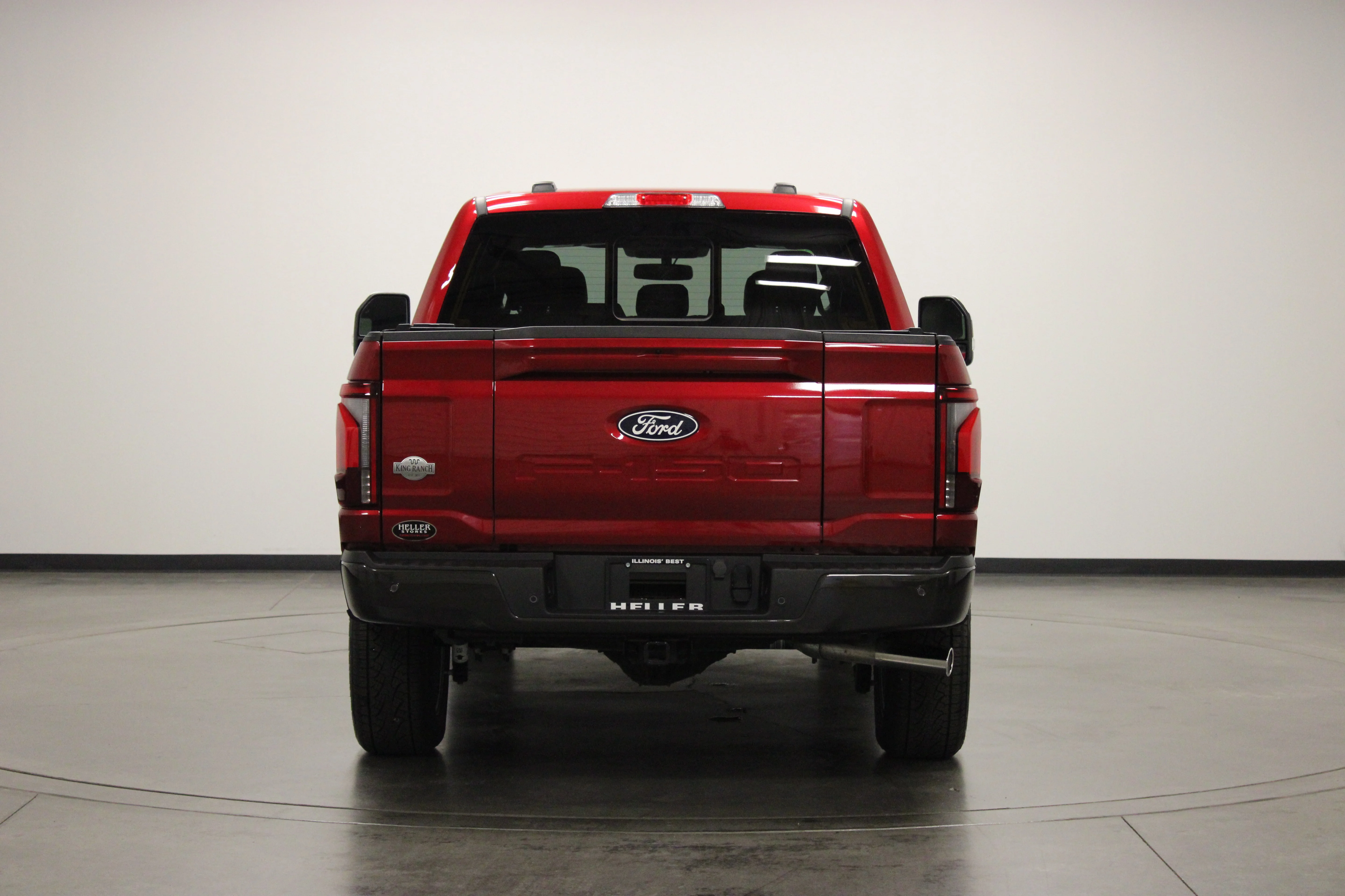 Used 2024 Rapid Red Metallic Tinted Clearcoat Ford King Ranch image 7