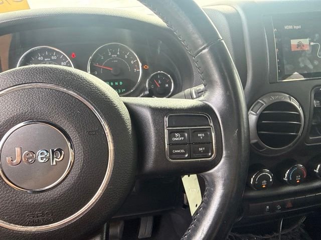 Used 2015 Blue Jeep Unlimited Sport image 14