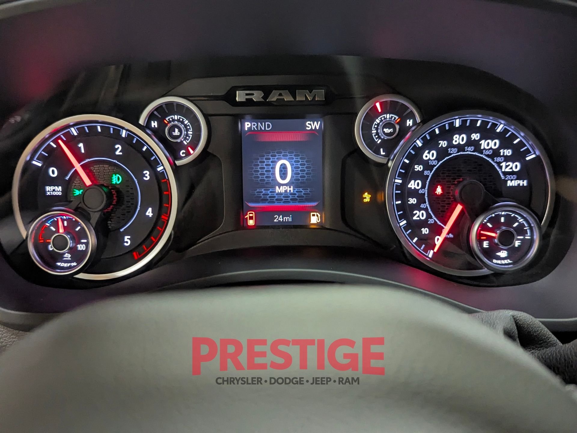 New 2026 Forged Blue Metallic Exterior Paint RAM Big Horn image 11