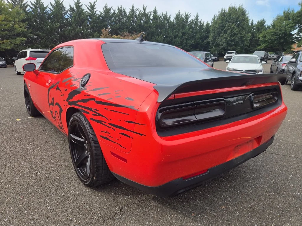 Used 2019 Orange Dodge SRT Hellcat image 5