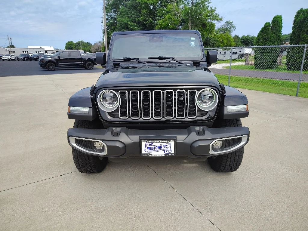 Used 2024 Black Clearcoat Jeep Sahara image 8
