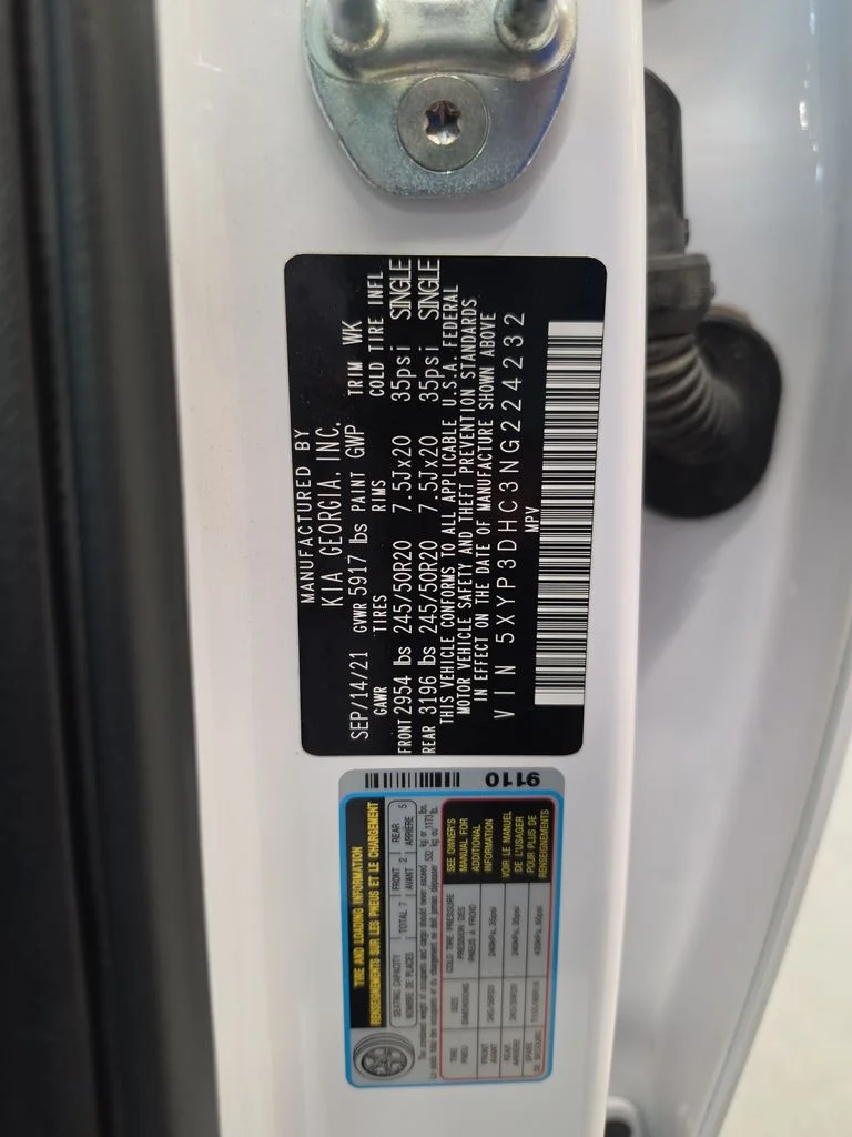 Certified Used 2022 White Kia EX image 42