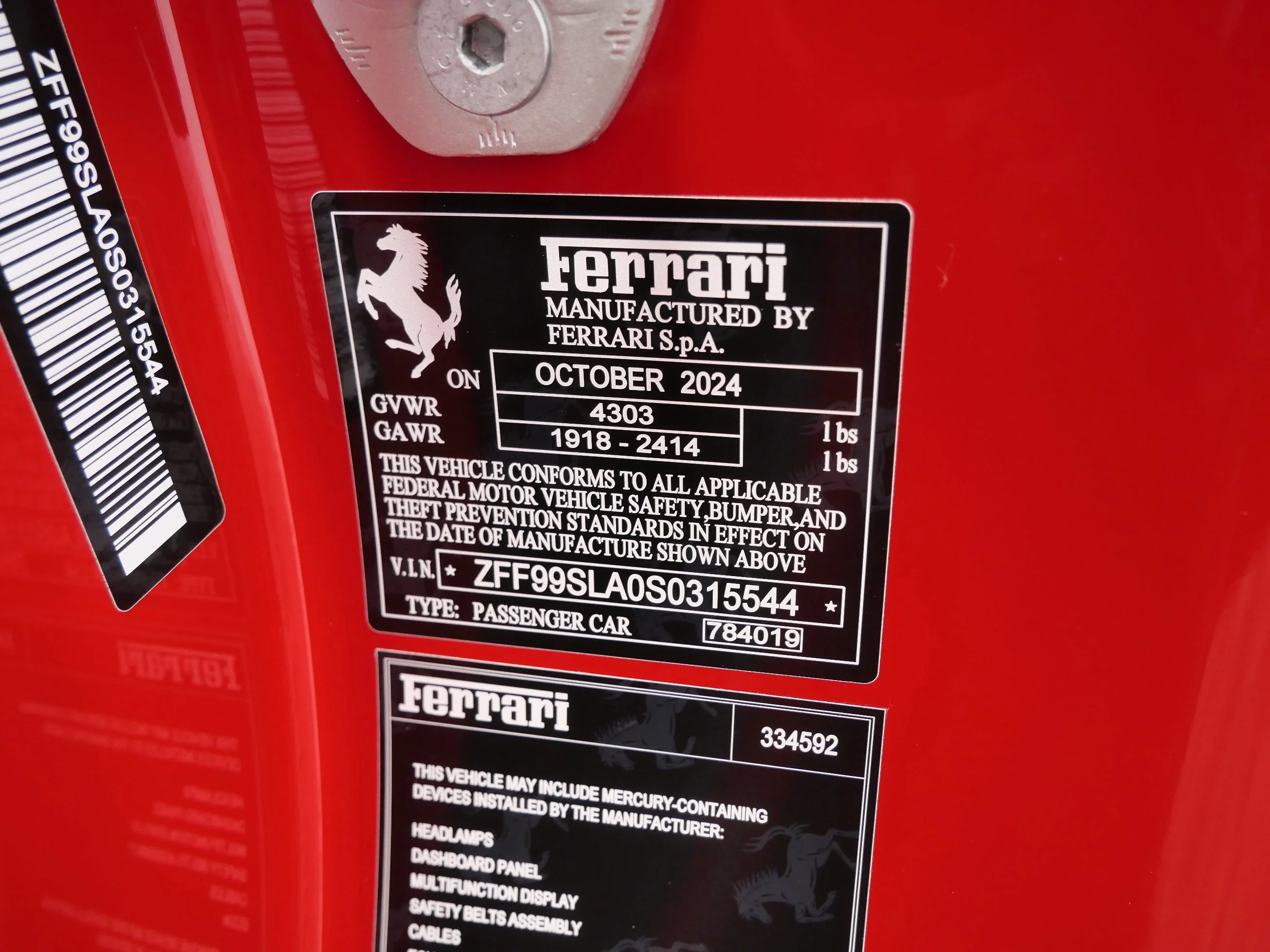 Certified Used 2025 Rosso Corsa Ferrari Base image 27