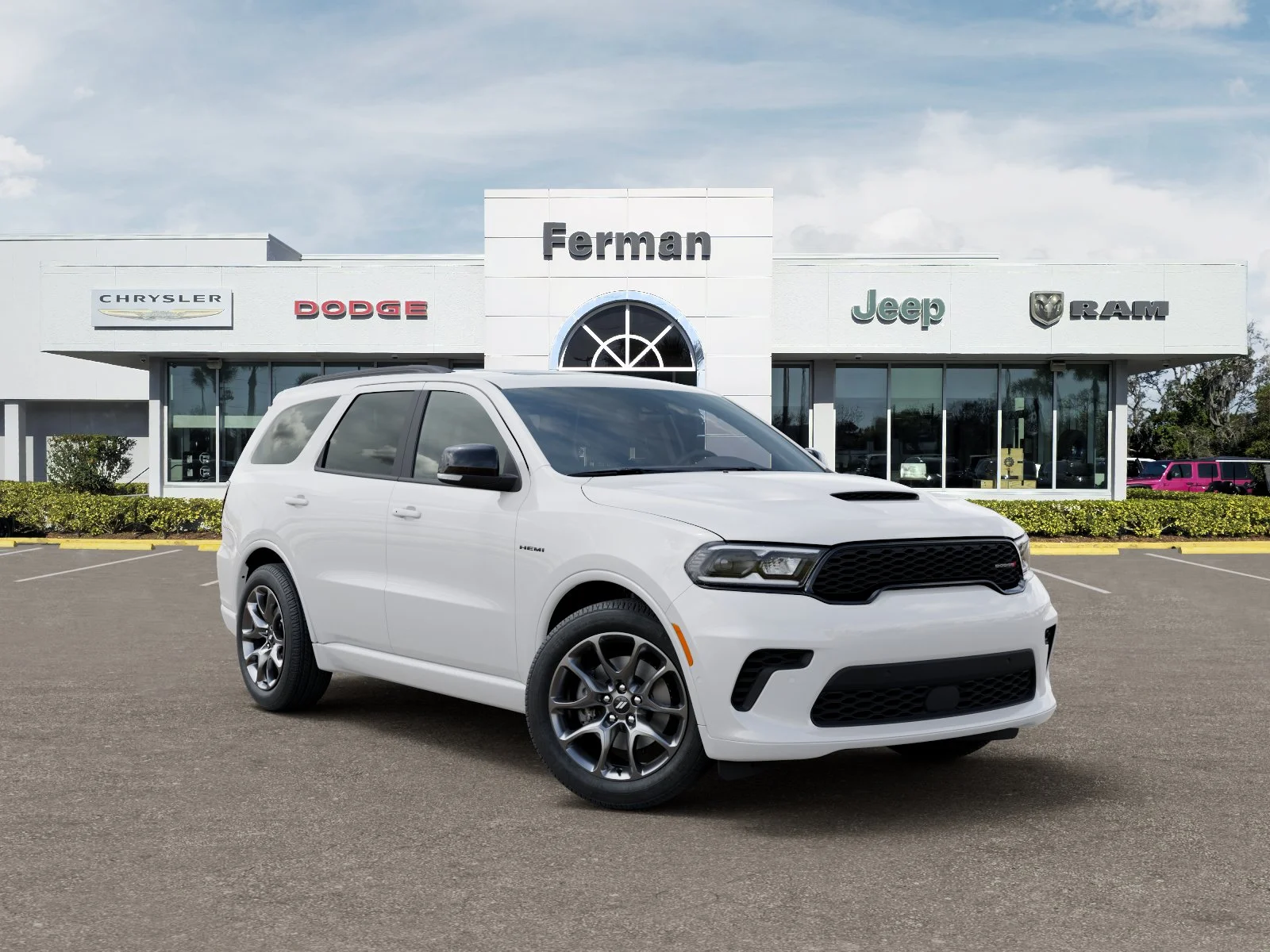 New 2026 White Knuckle Clear-Coat Exterior Paint Dodge GT Plus HEMI V8 image 1