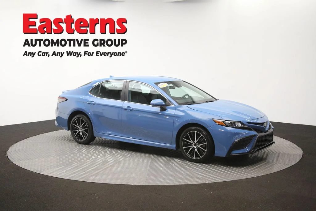 Used 2023 Blue Toyota SE image 47