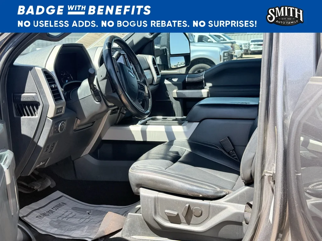 Used 2022 Carbonized Gray Metallic Ford LARIAT image 10