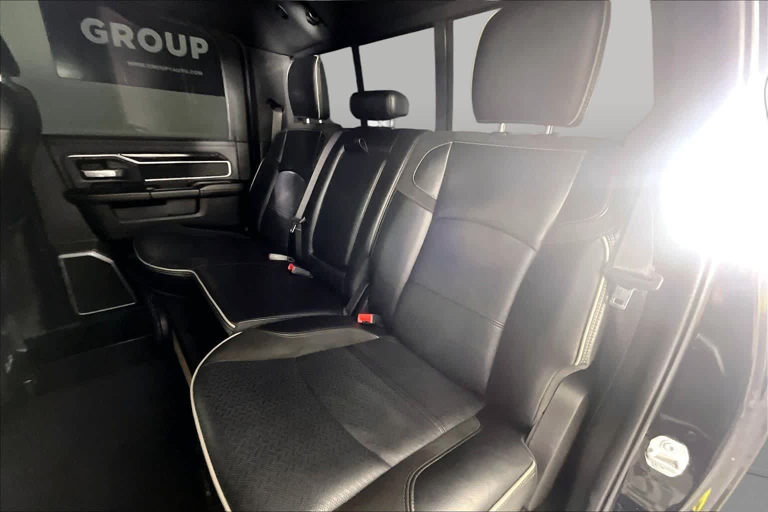 Used 2022 Diamond Black Crystal Pearlcoat Ram Laramie image 18