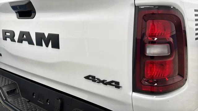 New 2026 Bright White Clear-Coat Exterior Paint RAM Laramie image 42