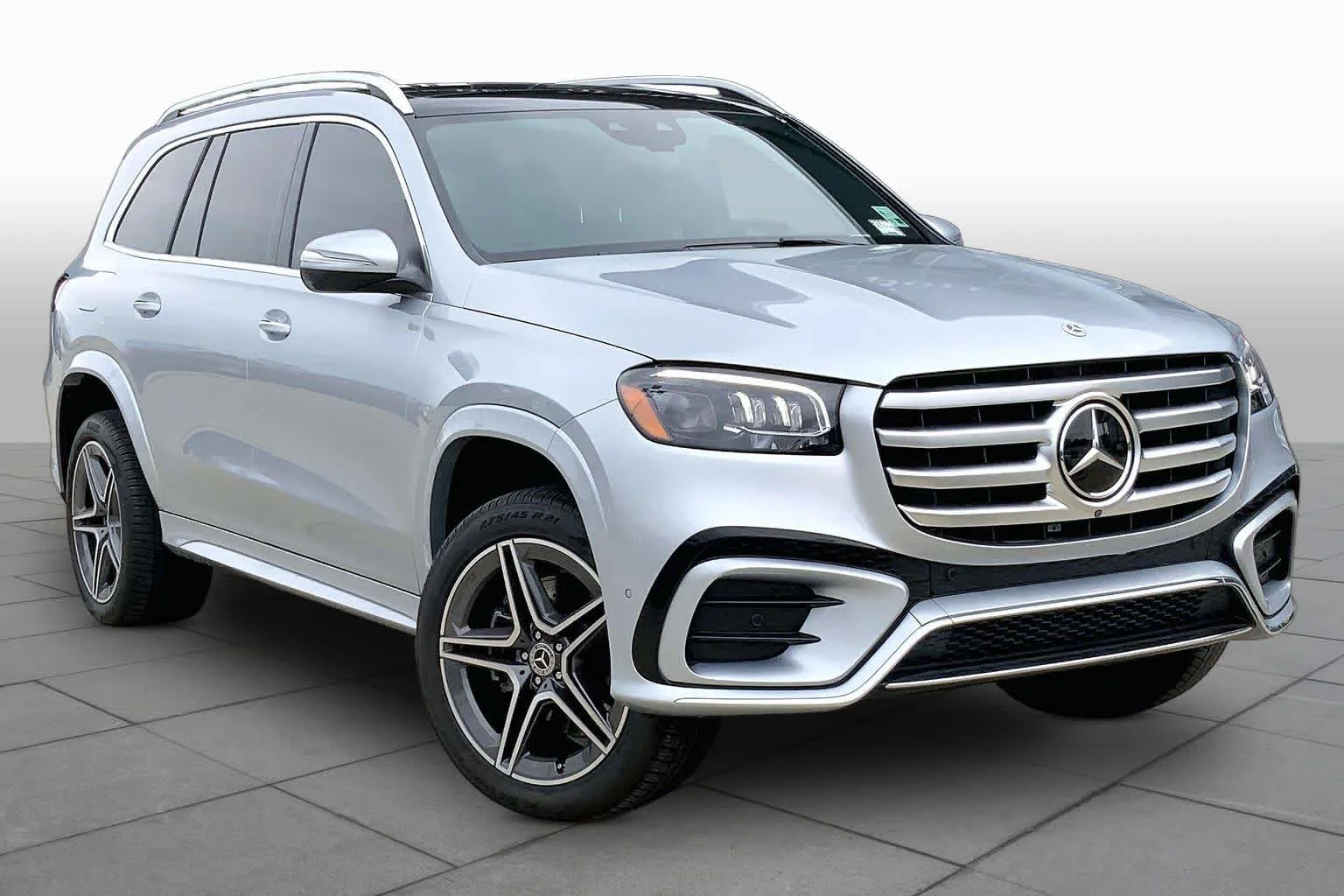 New 2025 Cirrus Silver Metallic Mercedes-Benz GLS 450 image 2