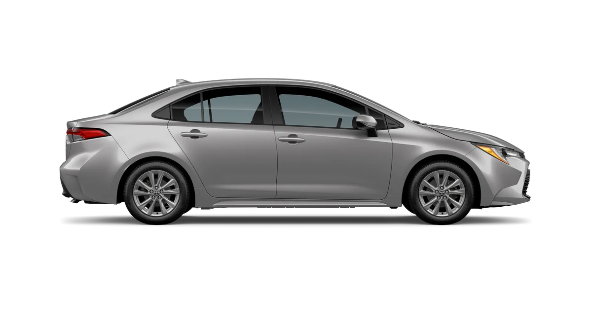 New 2026 Classic Silver Metallic Toyota LE image 45