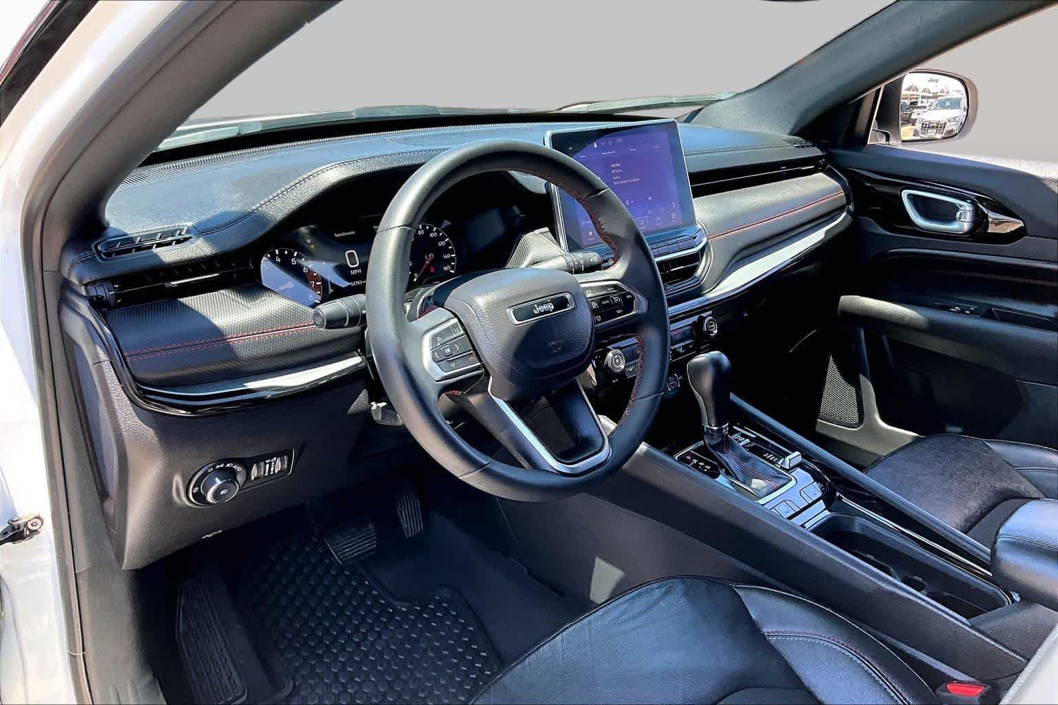 Used 2024 Bright White Clearcoat Jeep Trailhawk image 16