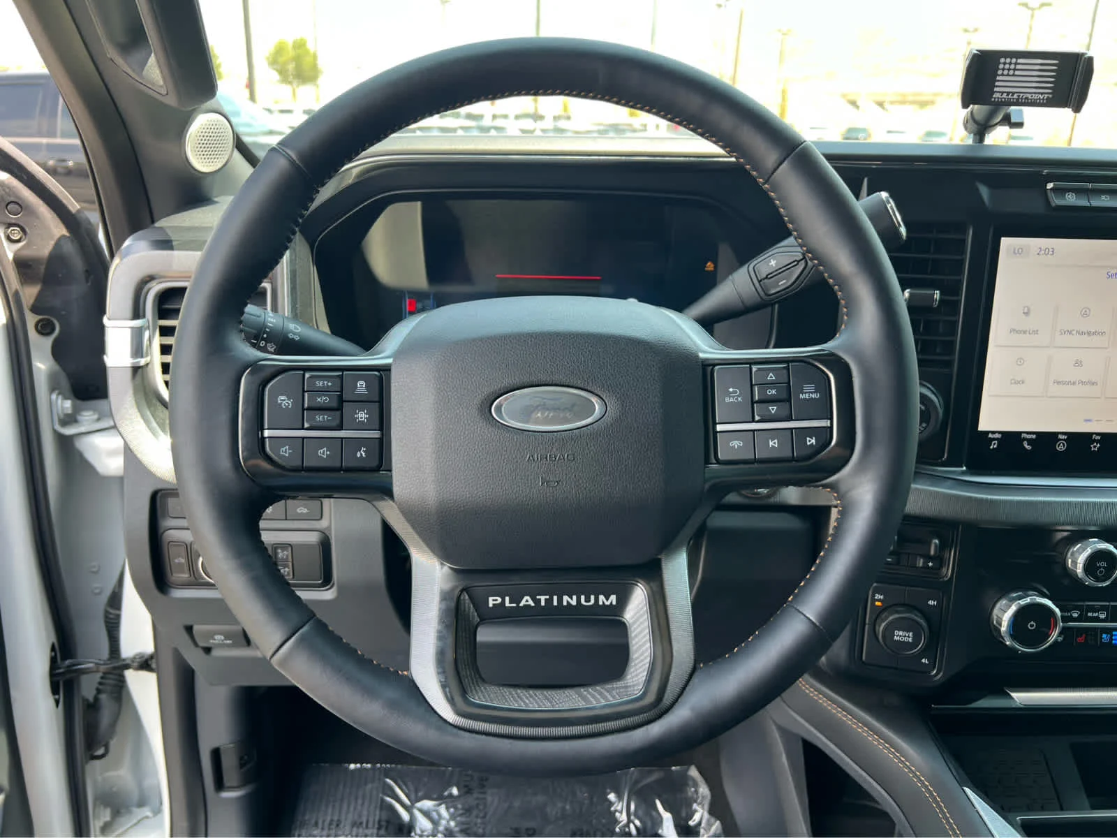 Used 2024 Star White Ford Platinum image 35