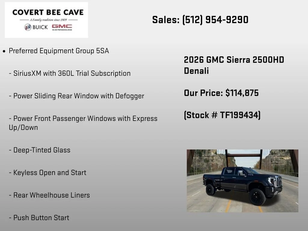 New 2026 Titanium Rush Metallic GMC Denali image 6