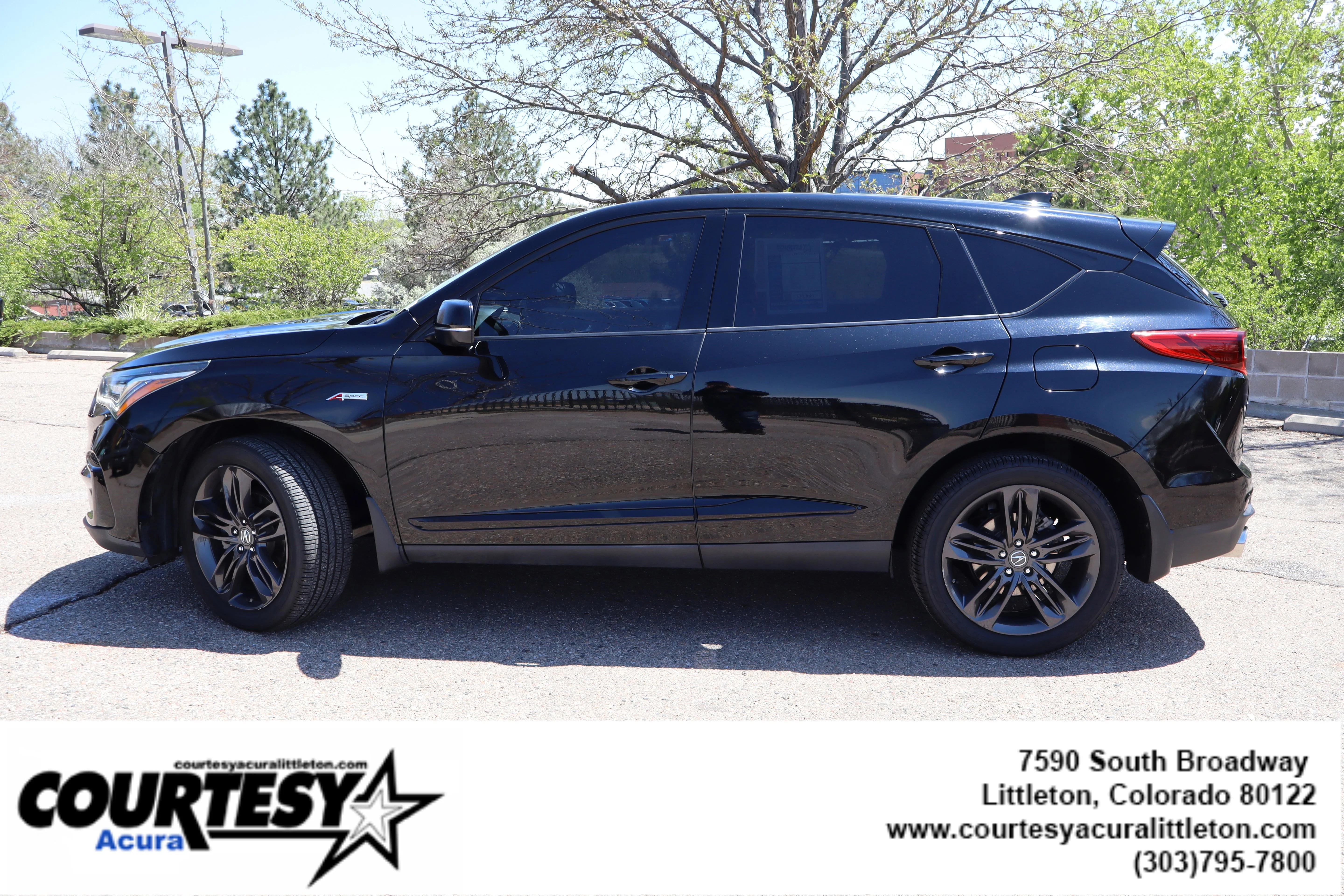Used 2021 Majestic Black Pearl Acura SH-AWD A-Spec image 39