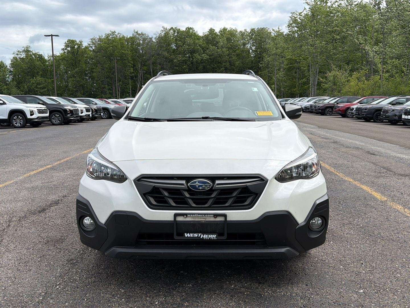 Used 2021 Crystal White Pearl Subaru Sport image 13