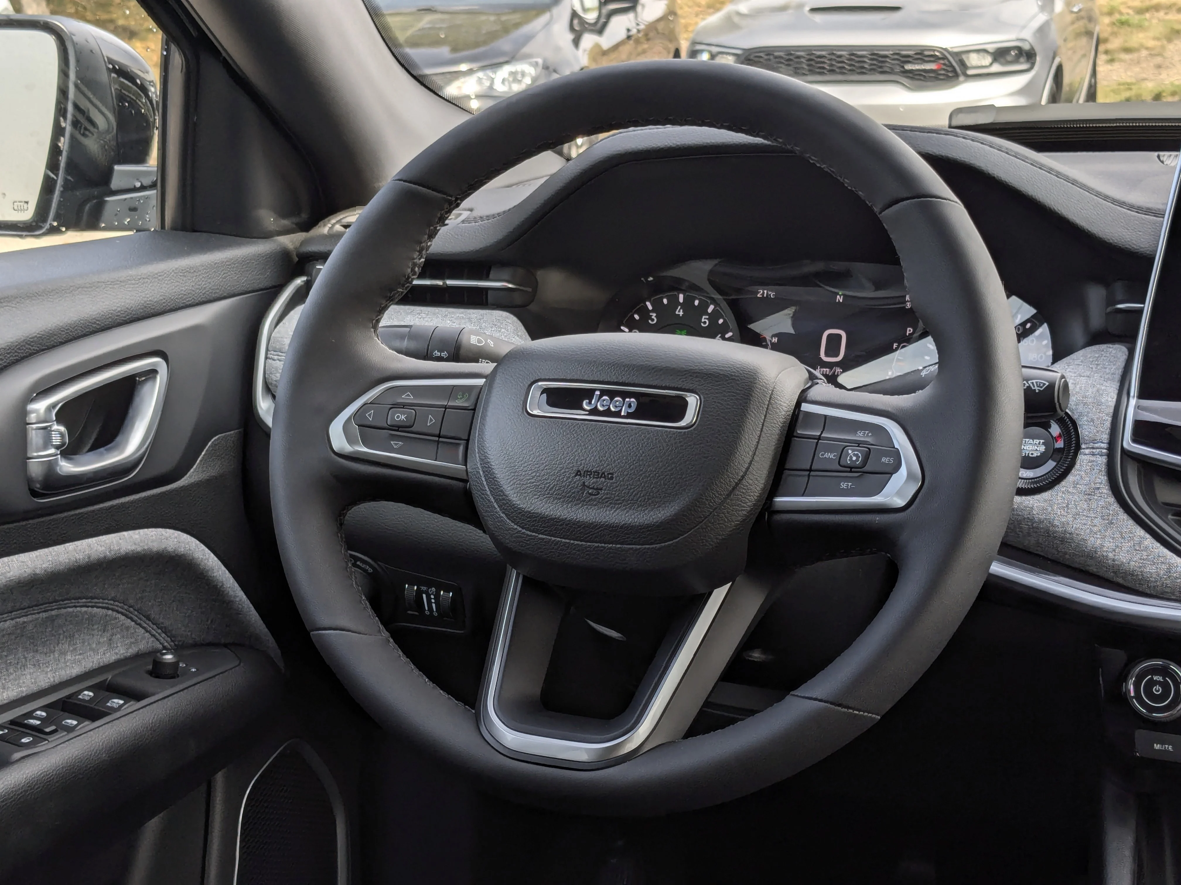New 2025 Black Jeep North - - Front heated seats - Forward Collision Warning - Uconnect 5 with 8.4?inch display image 15