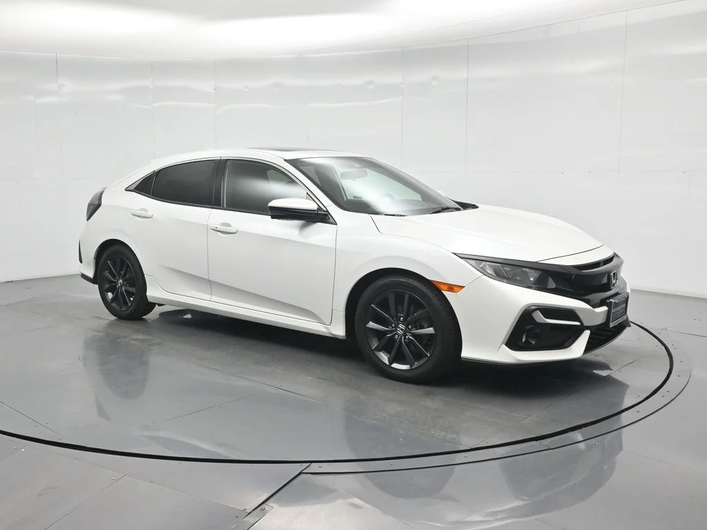 Certified Used 2021 White Honda EX image 44