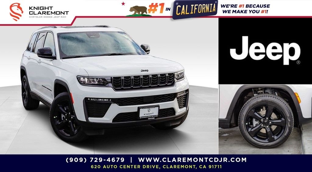 New 2026 Bright White Clearcoat Jeep Limited image 1