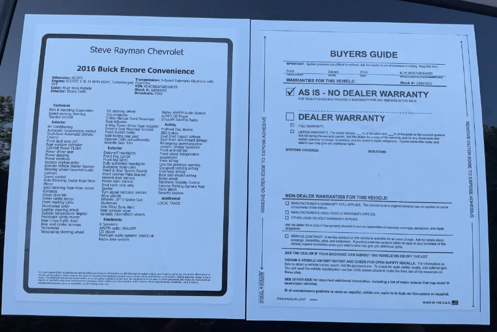 2016 Buick Encore Convenience - Photo 23