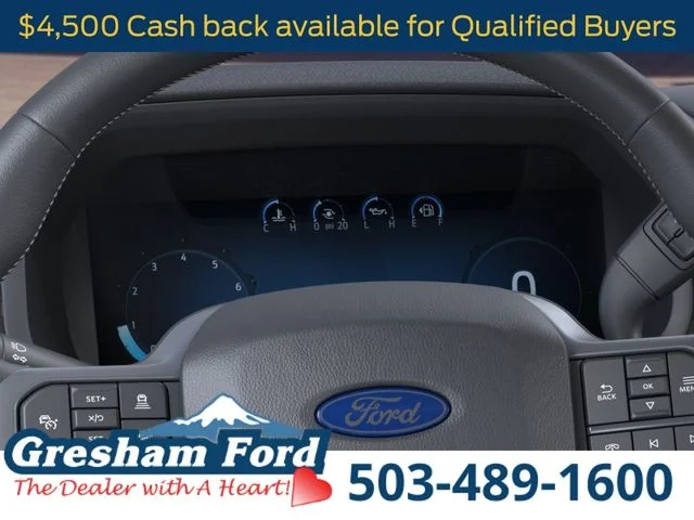 New 2026 Carbonized Gray Metallic Ford XLT image 14