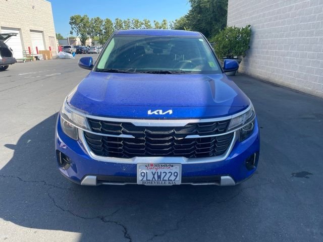 Used 2024 Blue Kia LX image 2