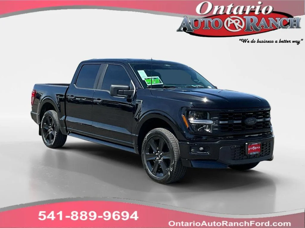 New 2026 Agate Black Metallic Ford STX image 1
