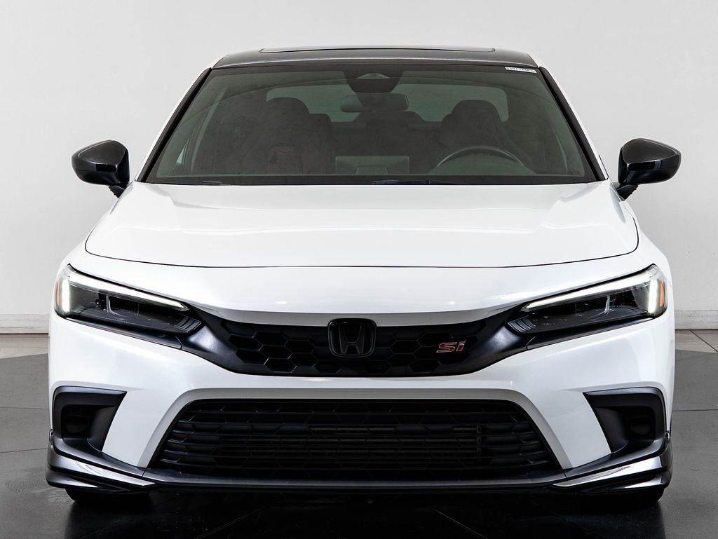 Used 2023 Platinum White Pearl Honda Si image 2