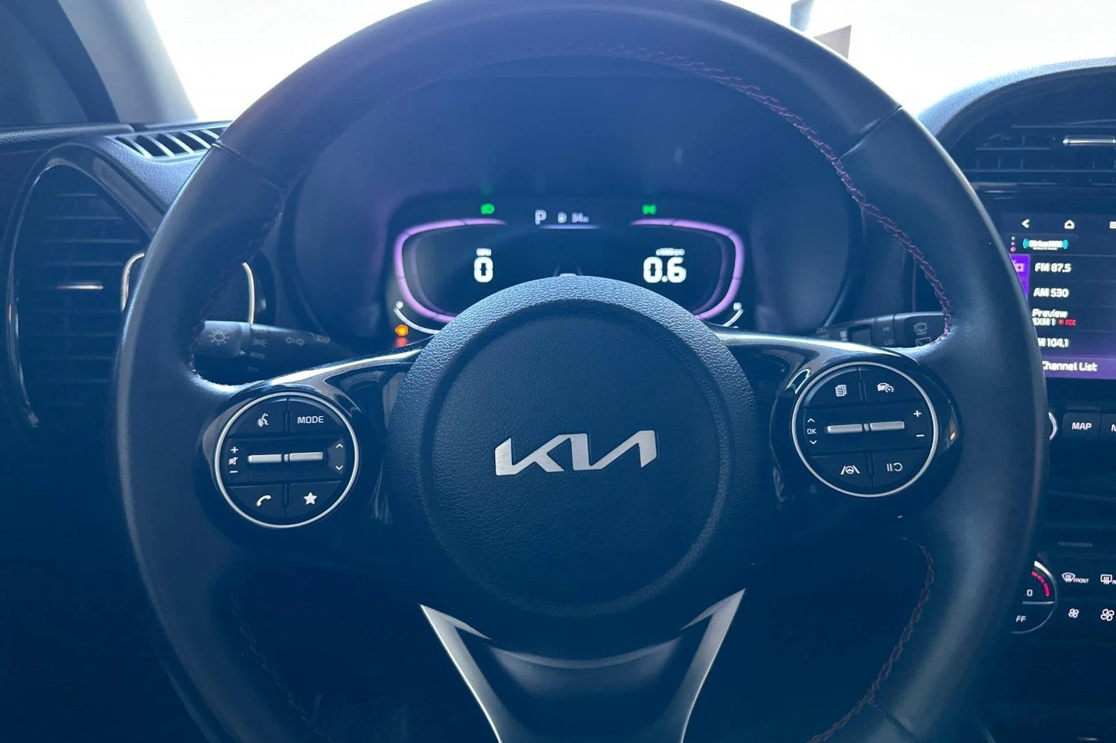 Used 2023 Fusion Black Kia GT-Line image 24