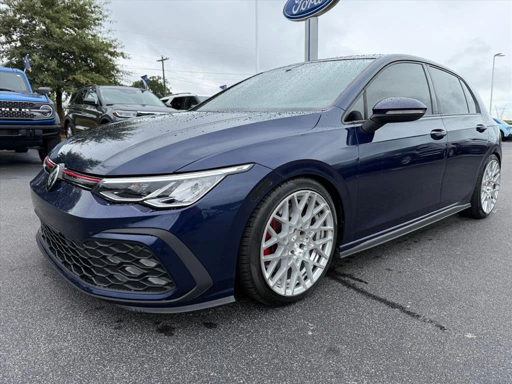 Used 2022 Atlantic Blue Volkswagen 2.0T S image 4