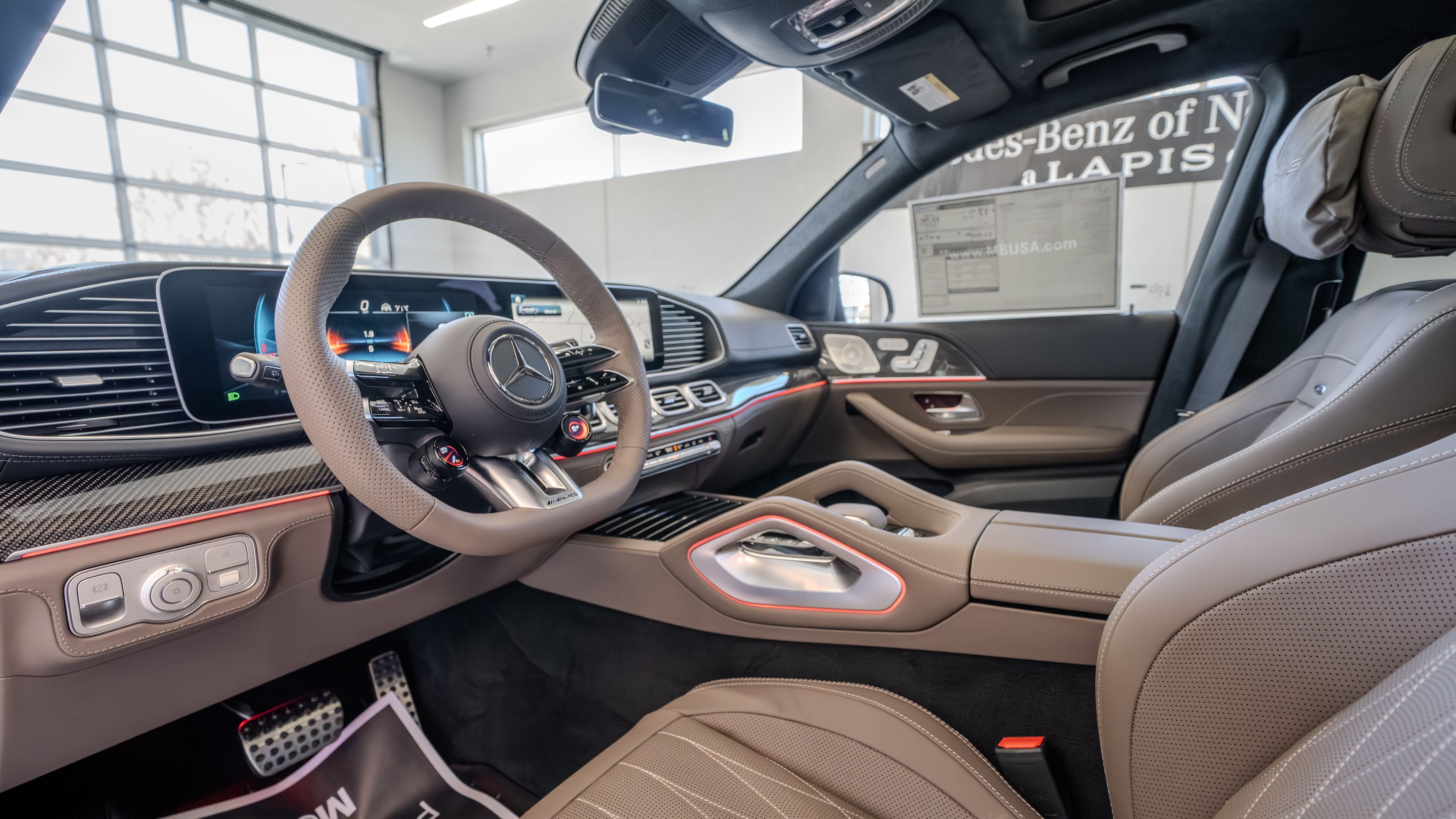 New 2026 MANUFAKTUR Silicon Grey Mercedes-Benz GLS 63 AMG® image 6