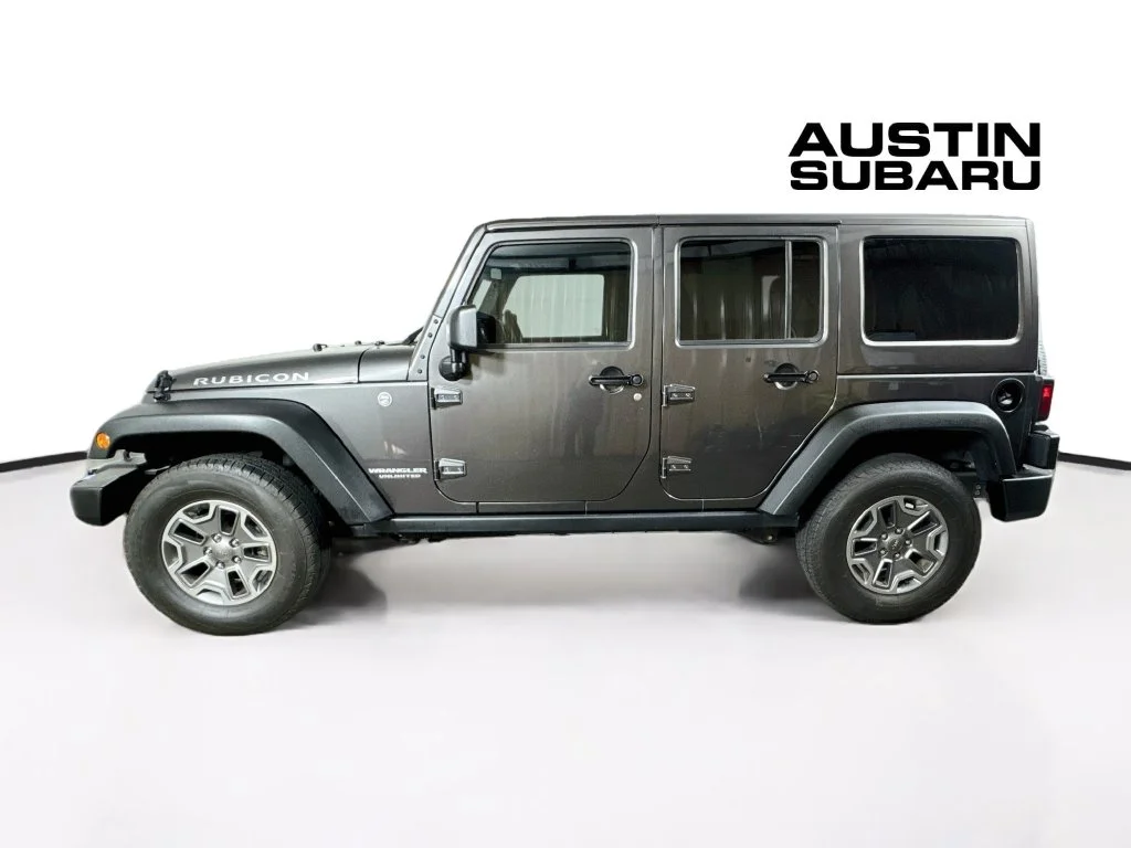 Used 2017 Gray Jeep Unlimited Rubicon image 4