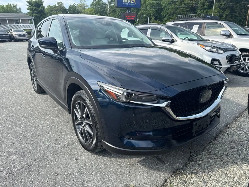 Used 2017 Blue Mazda Grand Touring image 2