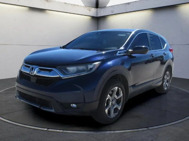 Used 2017 Obsidian Blue Pearl Honda EX image 1