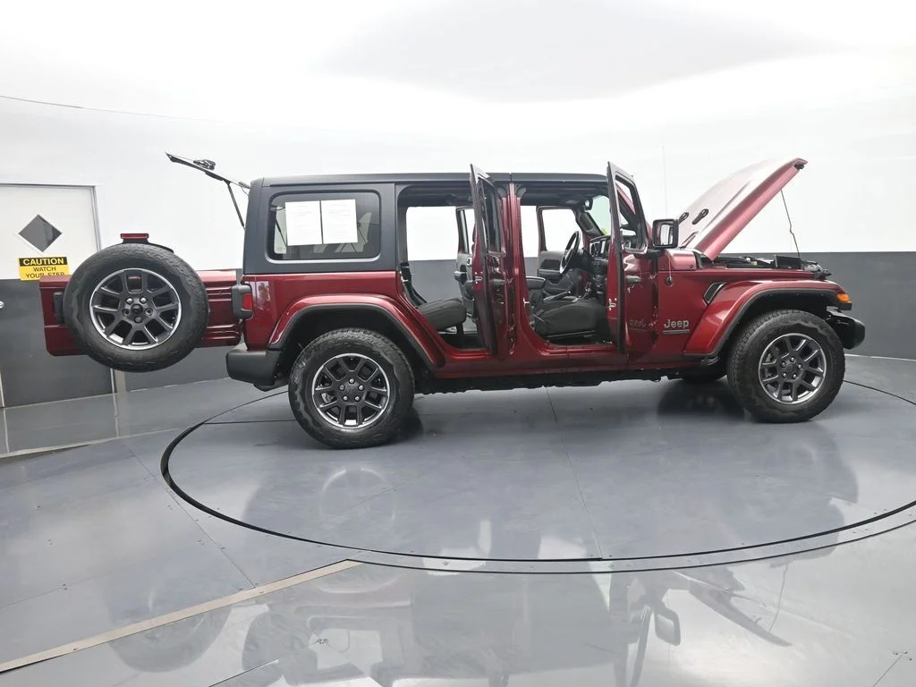 Used 2021 Snazzberry Pearlcoat Jeep Unlimited Sport S image 71