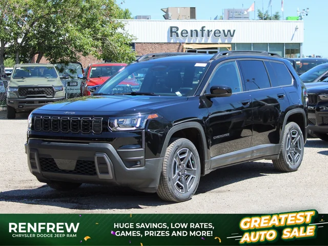 2026 Jeep Cherokee Limited * Hybrid 4x4, Trailer Tow, Heated Leather, Nav, Wireless Charging