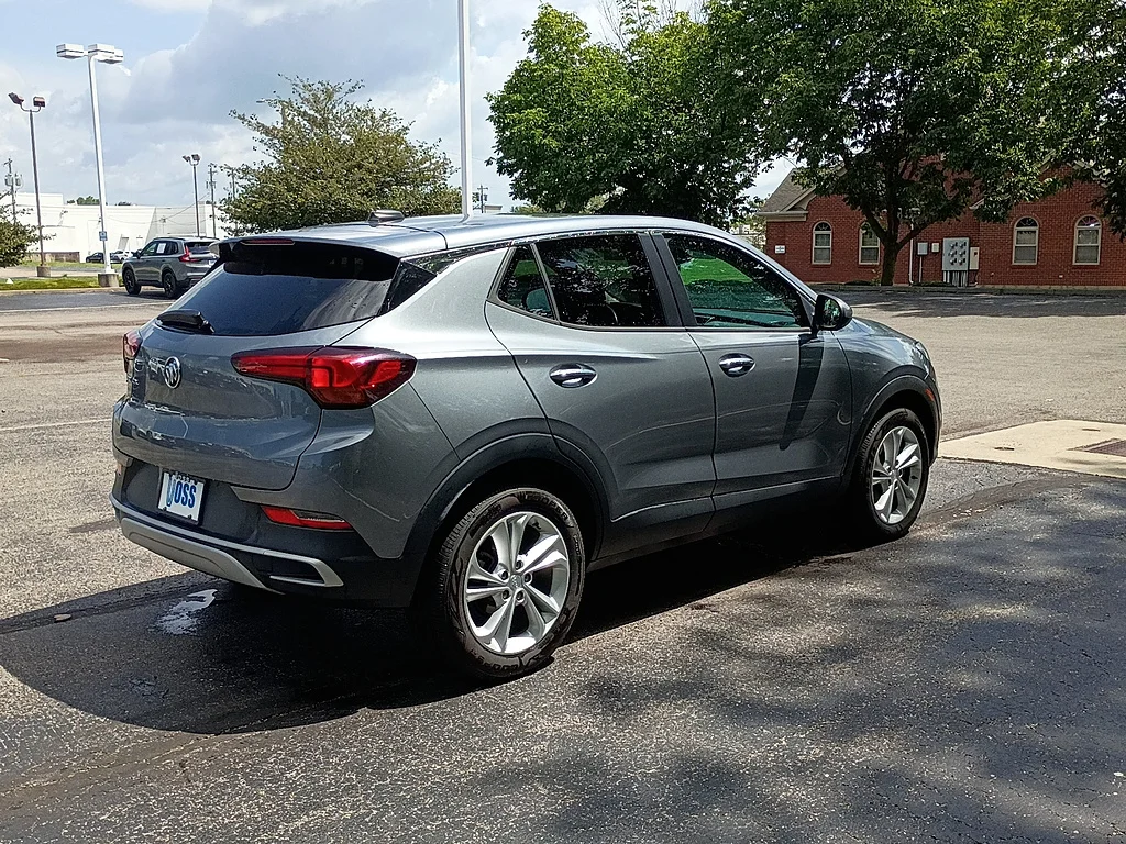 Used 2021 Satin Steel Metallic Buick Preferred image 3