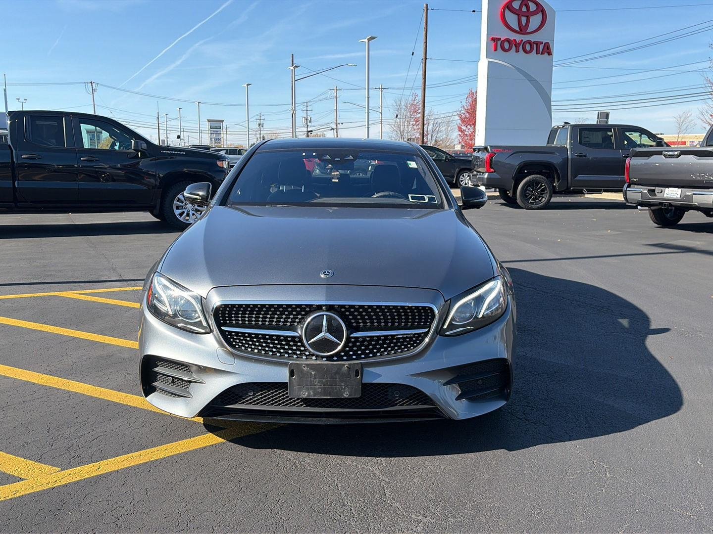 Used 2018 designo Selenite Grey Magno (Matte Finish) Mercedes-Benz AMG® E 43 image 8