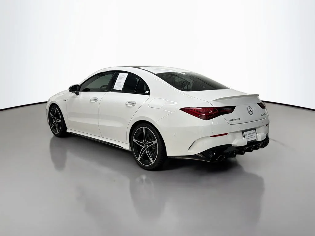 Used 2025 Polar White Mercedes-AMG CLA 35 AMG® image 3