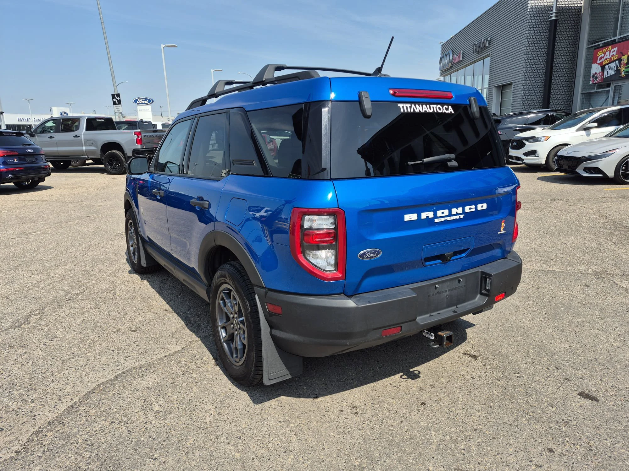 Certified Used 2022 Velocity Blue Metallic Ford Big Bend 4x4*Htd Seats | Remote Start | Lane Keep Assist | CarPlay | Park Assist | Blind Spot Detect image 11