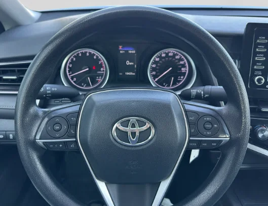 Used 2024 Reservoir Blue Toyota LE image 2