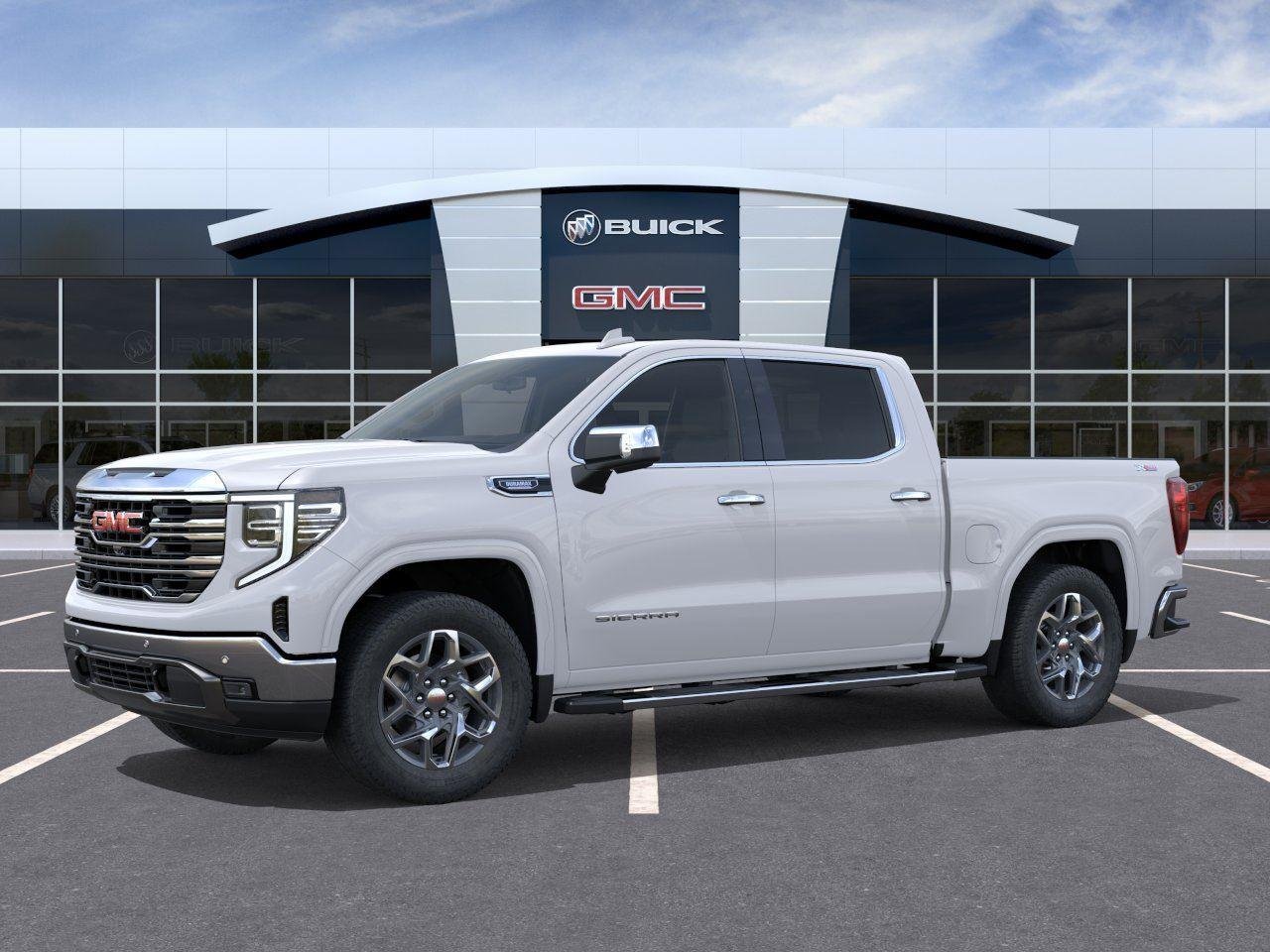 New 2026 Summit White GMC SLT image 2