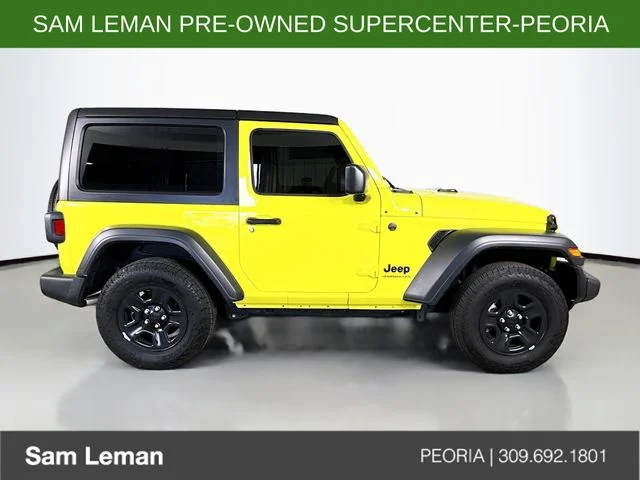 Used 2024 Yellow Jeep Sport image 8
