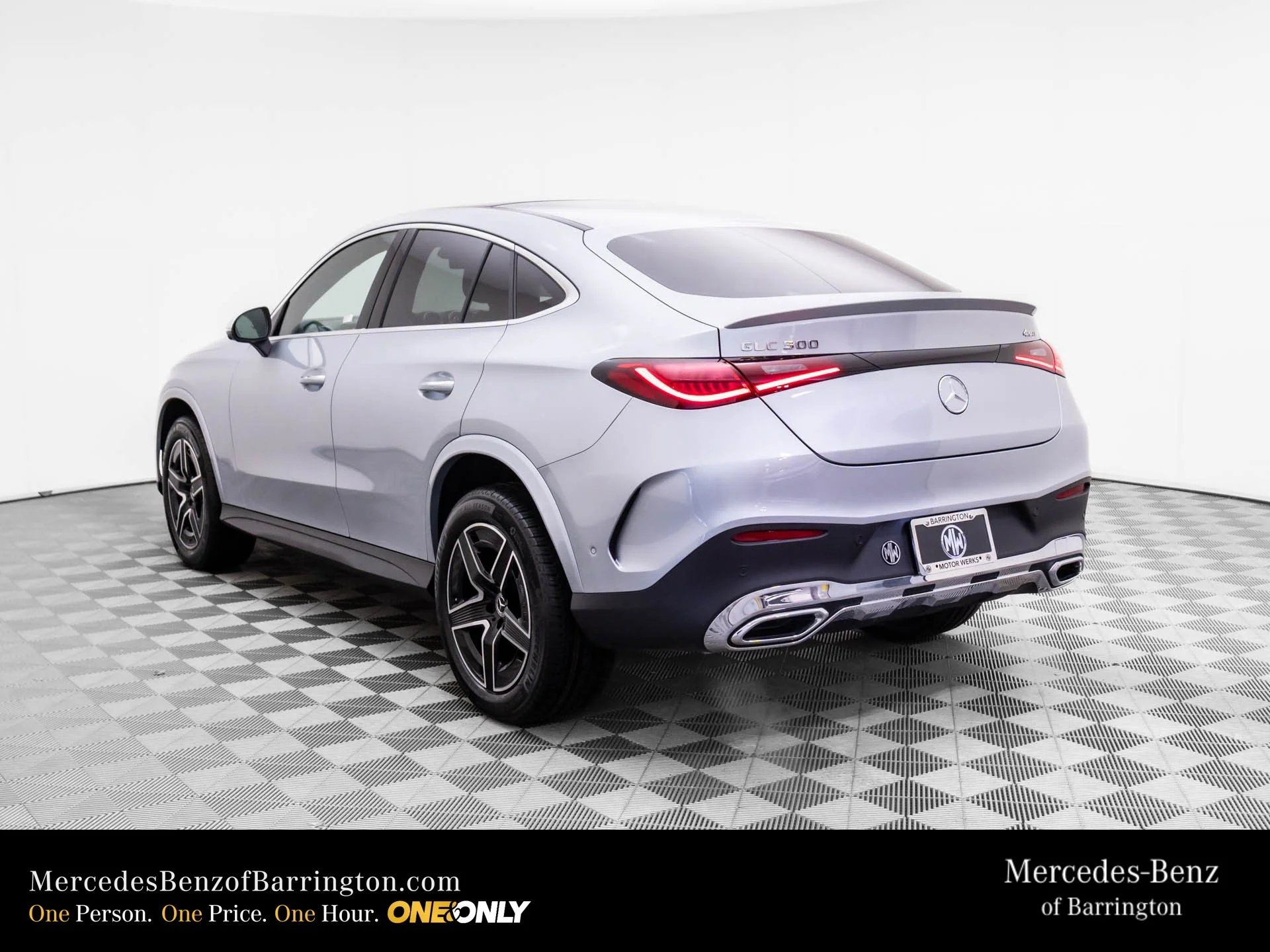 New 2026 Silver Mercedes-Benz GLC 300 Coupe image 3