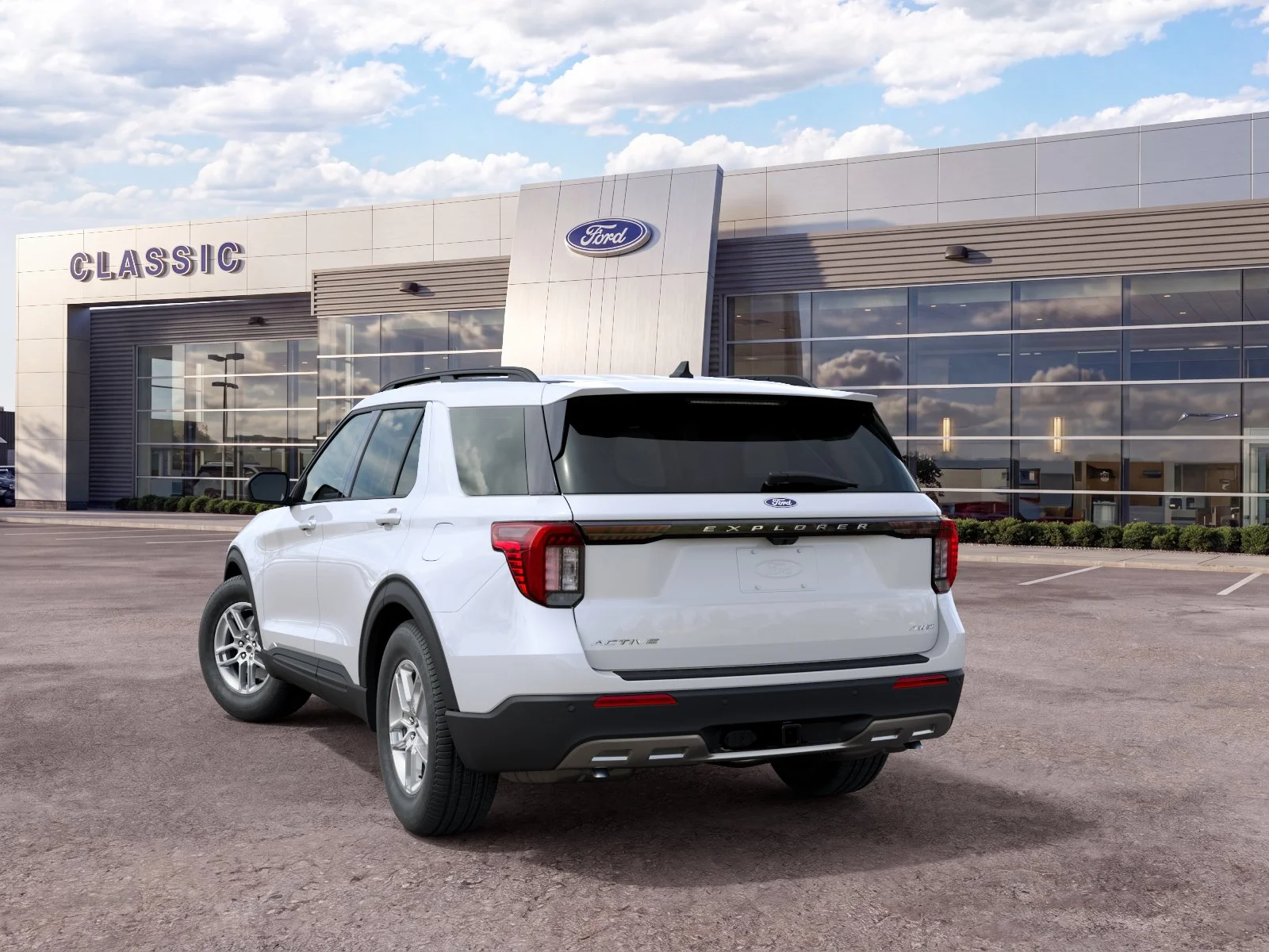 New 2027 Star White Metallic Tri-Coat Ford Active image 27
