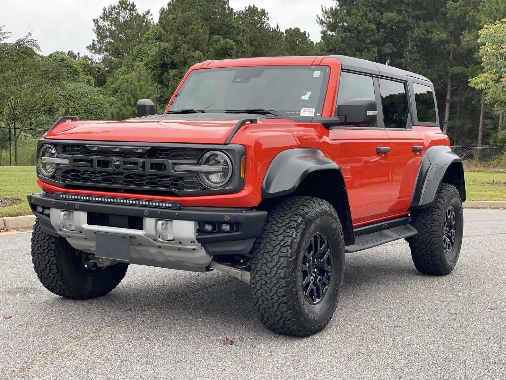 Certified Used 2023 Orange Ford Raptor image 9